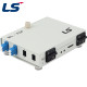 LS전선 4포트 미니 광분배함, 싱글모드 LC 4코어 LS-FDF-LC-SM-C-004-DP-MW