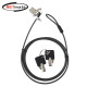 강원전자 넷메이트 노트북 도난방지 4 in 1 와이어 잠금장치 (키 타입/4.5mm/2m) NM-SKNW3M