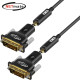 강원전자 넷메이트 DVI Hybrid AOC 배관용 케이블 100m NM-DAC100D