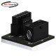 강원전자 넷메이트 600W 슬림 12VHPWR 변환 어댑터 (알루미늄 화이트/RVS 180도) [EZDIY-FAB] NM-DPI18927