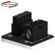 강원전자 넷메이트 600W 슬림 12VHPWR 변환 어댑터 (알루미늄 화이트/STD 180도) [EZDIY-FAB] NM-DPI18926