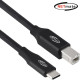 강원전자 넷메이트 USB2.0 CM-BM 케이블 0.5m NM-UCB2005B