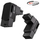강원전자 넷메이트 PCI-E 8핀 변환 어댑터 (블랙/RVS 90도/2PACK) [EZDIY-FAB] NM-DPI22611