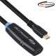 강원전자 넷메이트 USB3.0 C타입 연장 리피터 10m CBL-302CMCF-10P