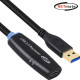 강원전자 넷메이트 USB3.0 AM-CF 연장 리피터 15m CBL-302AMCF-15P
