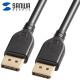 강원전자 산와서플라이 VESA 공식 인증 DisplayPort 2.1 DP40 케이블 3m KC-DP4030