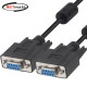 강원전자 넷메이트 9핀 F/F NULL MODEM 케이블 10m (블랙) NMC-SFF100B