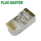 강원전자 플러그마스터 STP CAT.5E RJ-45 8P8C 플러그 P8-005E(100개)