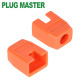 강원전자 플러그마스터 RJ-45 각부트(6mm/오렌지) NM-SR003YR(낱개)