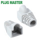 강원전자 플러그마스터 RJ-45 CAT.6 통부트(7mm/그레이) NM-SR007G(100개)