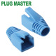 강원전자 플러그마스터 RJ-45 CAT.7/6A 통부트(8mm/블루) NM-SR014BL(낱개)