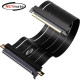 강원전자 넷메이트 PCI-E 5.0 라이저 케이블 300mm (블랙/180도) [EZDIY-FAB] NM-DPC2476