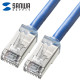 강원전자 산와서플라이 CAT.6A STP 랜 케이블 1m (블루) KB-T6ASB-01BL