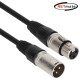 강원전자 넷메이트 XLR 캐논 마이크 연장 케이블 15m NMC-XLR15F