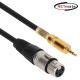 강원전자 넷메이트 XLR 캐논(F)-스테레오 마이크 케이블 20m NMC-XLR320F