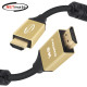강원전자 넷메이트 ATC 공식 인증 HDMI 2.1 Gold Metal 케이블 15m NM-HQM15G