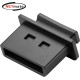 강원전자 넷메이트 DisplayPort 포트 보호 먼지 마개, 블랙 100개 NM-DCDBKH