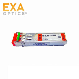 EXA GBIC MOXA 1000Base SFP-1GZXLC 80km 호환 광모듈 EXA-1G-34D80-MOX