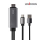 유니콘 TM-MHL9000C C타입 MHL 미러링케이블 스마트폰 동시충전