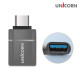 유니콘 USB 3.1 A to C타입 OTG 변환젠더 휴대용 미니컨버터 5G초고속 CT-100A