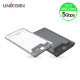 유니콘 USB3.2 Gen1 5G속도 2.5인치 HDD SSD 투명 외장하드케이스 HD-8000G