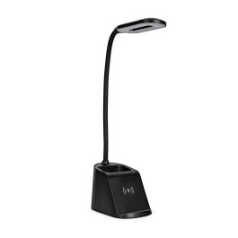 플레이고 A118 블랙 3in1 펜꽂이 LED 고속 무선충전 램프 스탠드