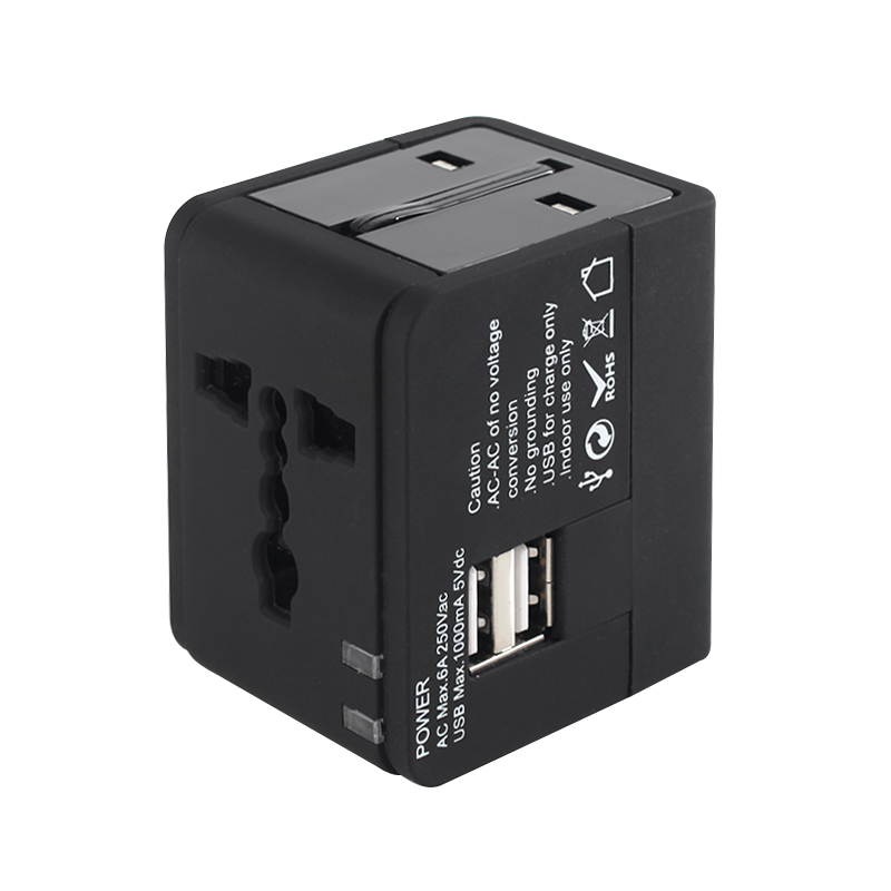 NEXT-005TC 여행용 올인원 멀티 아답터 USB포트 내장