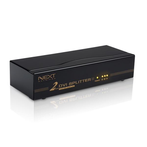 NEXT-102DVI 1:2 DVI모니터 분배기.DVI-I