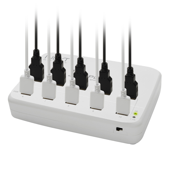 NEXT-10AC USB 10포트 AC 충전기 60W 용량 제공