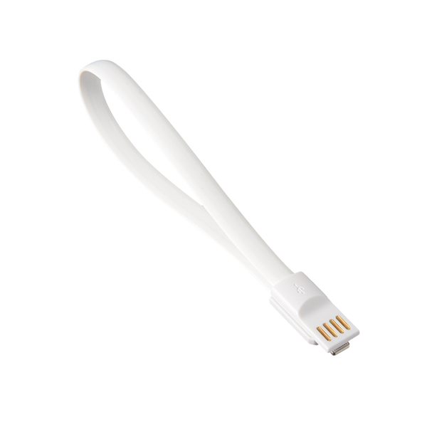 NEXT-1582P  자석내장 라이트닝 8핀 플랫 케이블 20Cm