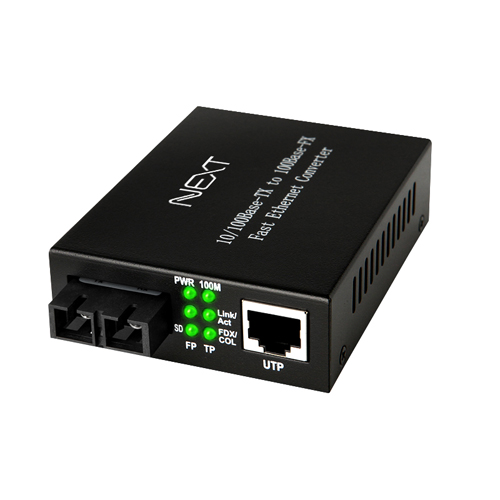 NEXT-200FSCM SC타입 광컨버터  멀티모드 최대 2Km