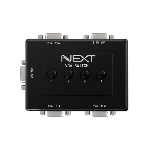 NEXT-2404VSW 4:1 VGA 모니터스위치 . 선택기