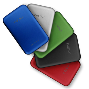 NEXT-252SU(블랙) 2.5인치 외장하드케이스  스테인레스 재질