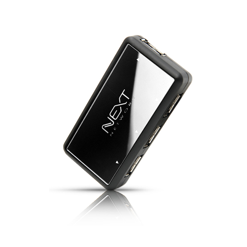 NEXT-314UHP USB2.0 4포트 유전원허브 세련된디자인
