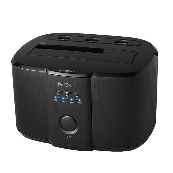 NEXT 545U3 HUB USB3.0 HDD도킹+USB3.0허브+급속충전
