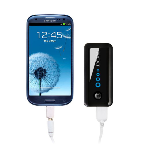 NEXT-5601PB 휴대용 보조 배터리 5600mAh 스마트폰충전