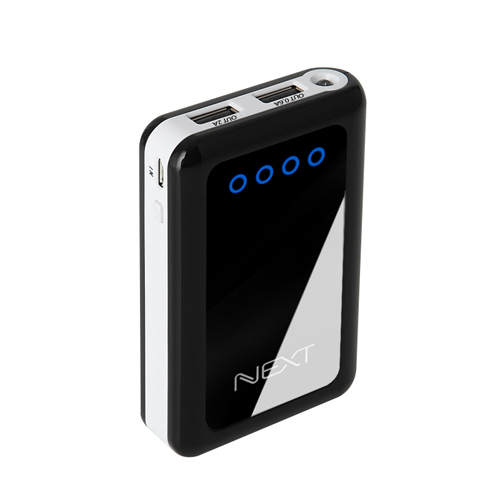 NEXT-8401PB 휴대용 대용량 보조배터리 8400mAh 스마트폰충전