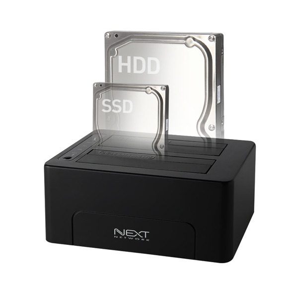 NEXT-952DCU3 USB3.0 외장하드 도킹 2BAY/클론기능
