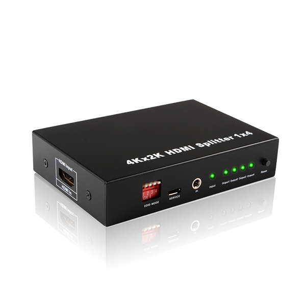 NEXT-HD104SP4K 1:4 HDMI분배기/4화면 동시복제출력