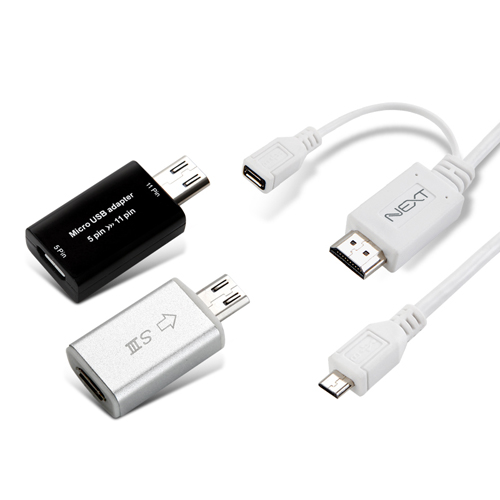 NEXT-MHL100S3 COMBO MHL + HDMI 변환 케이블 1.3ver