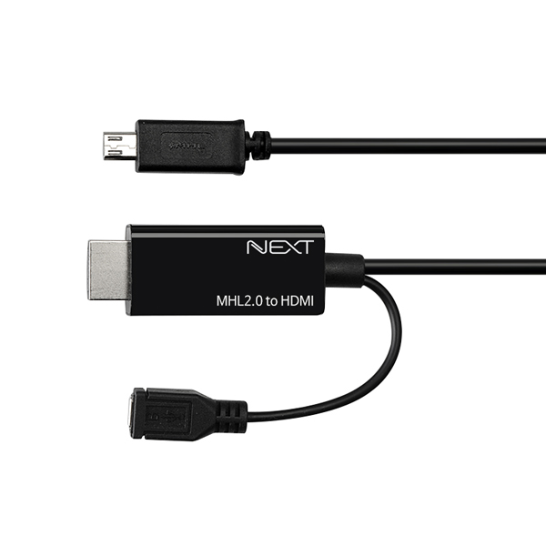 NEXT-MHL330-3D MHL2.0케이블3m/스마트폰미러링/3D지원