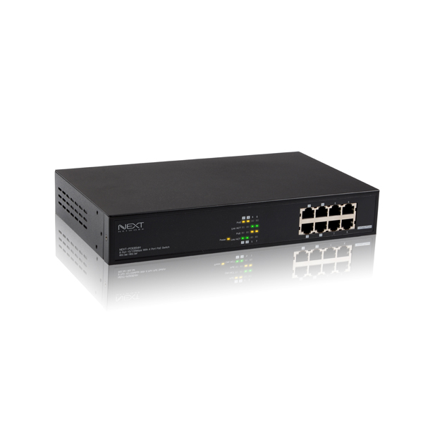NEXT-POE854H 8포트 스위치허브 With PoE