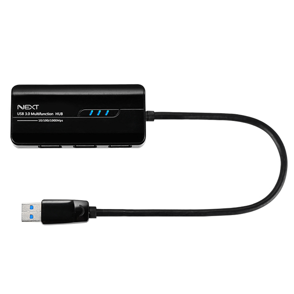 NEXT UH303LAN USB3.0 3포트 USB허브+기가랜카드