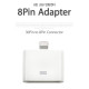 Coms iOS 스마트폰5 변환젠더, 30P(F) - 8핀(8Pin)(M)