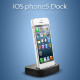Coms IOS Phone 8Pin (8핀)5 도킹스테이션 Black