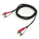 Coms RCA 2선 케이블 1.5M (음성)