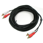 Coms RCA 2선 케이블10M (음성)
