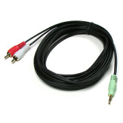 Coms 스테레오/RCA 2선 케이블 5m