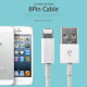 Coms iOS 스마트폰5 케이블  8핀 (8Pin) 1M
