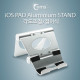 Coms iOS 태블릿 스탠드(알루미늄), 각도조절/접이식